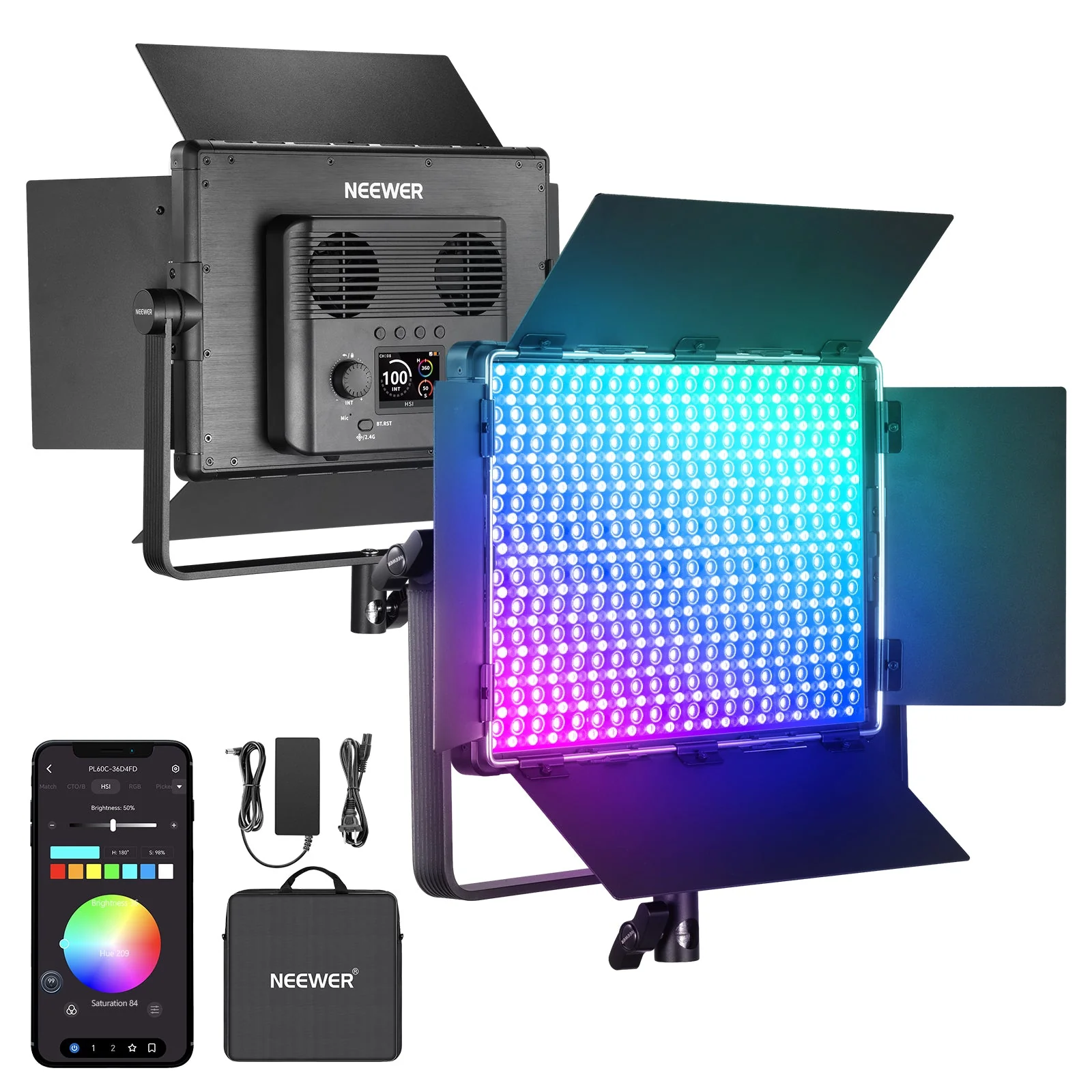 NEEWER - PL60C RGB LED - Location matériel audiovisuel Paris